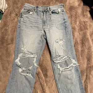 AE straight leg stretch jeans